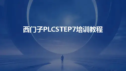 西门子PLCSTEP7培训教程