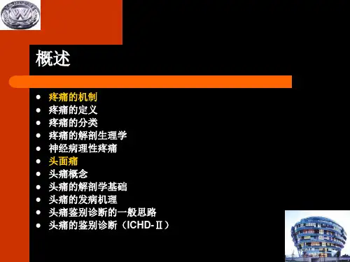 最新头痛的诊断与治疗ppt课件PPT课件