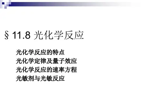 ch11.8 光化学反应