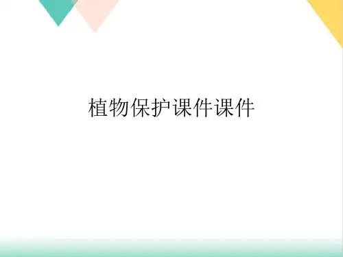 植物保护课件ppt课件