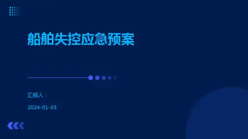 船舶失控应急预案