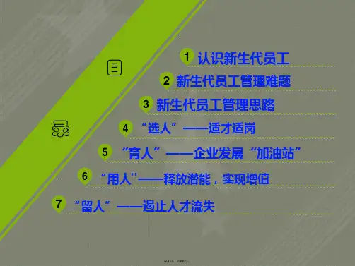 《与新生代共舞--90后员工管理》(学)