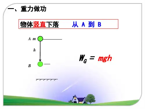 重力做功、重力势能