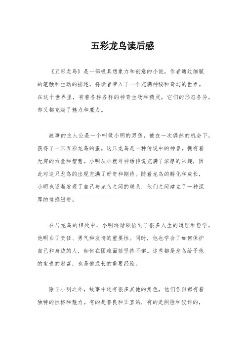 五彩龙鸟读后感