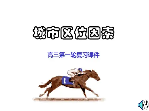 城市区位因素ppt2 人教课标版