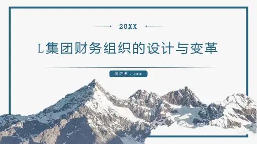 集团财务组织的设计与变革