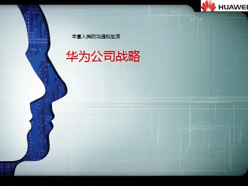 华为公司战略分析.ppt