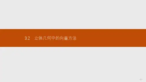 3.2 第1课时 利用向量证明空间中的平行关系