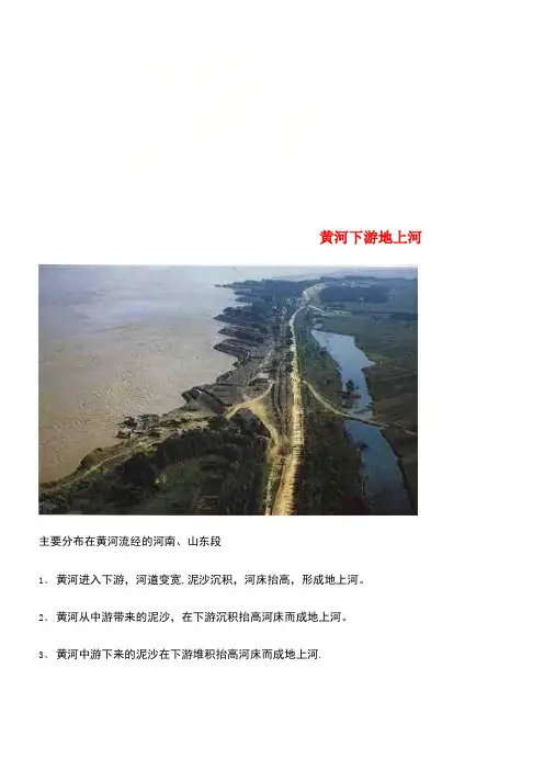 (山东专用)2018版高中地理 黄河地上河素材 必修1