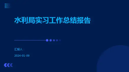水利局实习工作总结报告