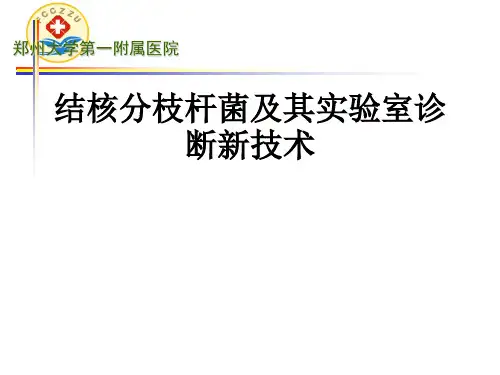 结核分枝杆菌及其实验室诊断新技术ppt课件