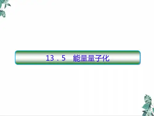 高中物理人教版《能量量子化》PPT课文课件