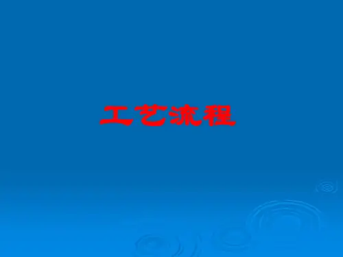 《技术与设计2》第二章 流程与设计 第一节 了解流程之工艺流程