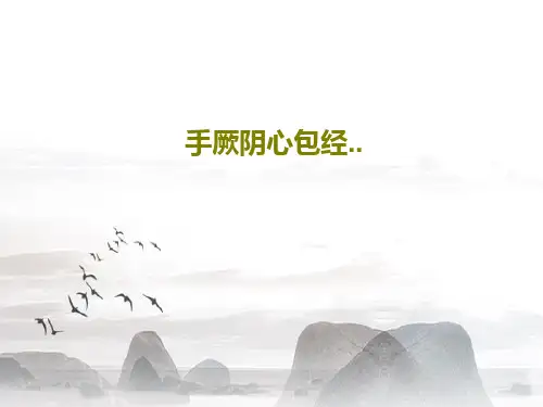 手厥阴心包经..PPT共31页