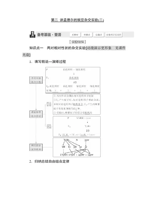 2015届高考生物第一轮复习教案14