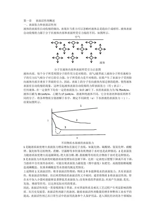 表面活性剂