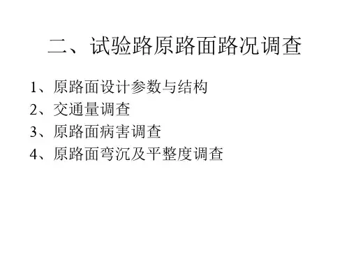 京珠高速某路段沥青路面改扩建课件