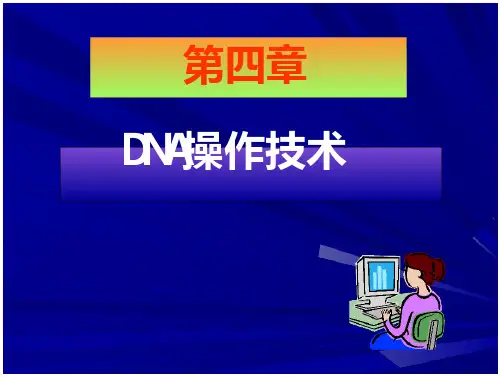 DNA操作技术