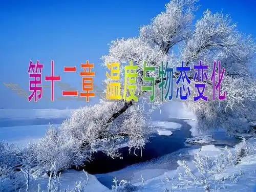 12.1温度与温度计课件