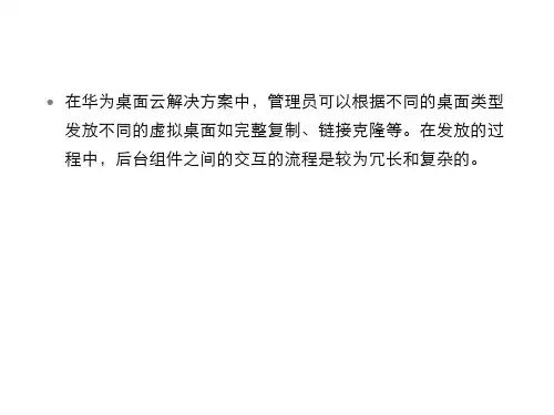 华为云-FusionAccess桌面云运营