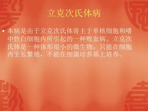 立克次氏体