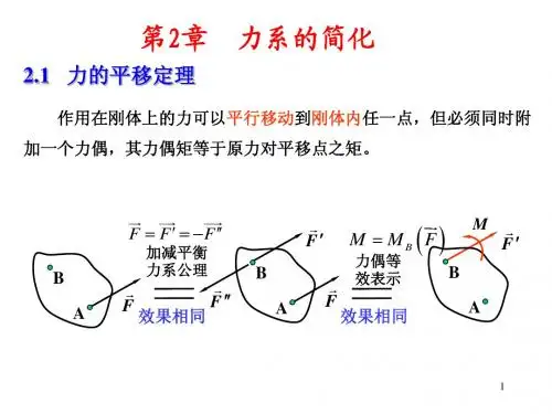 力系的简化