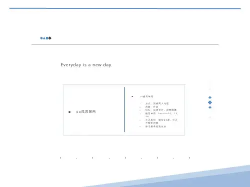 新概念英语第一册21-22课课件