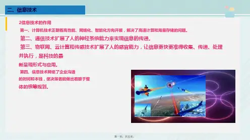 物流管理《1.2.1  信息技术》
