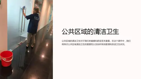 《公共区域的清洁卫》课件