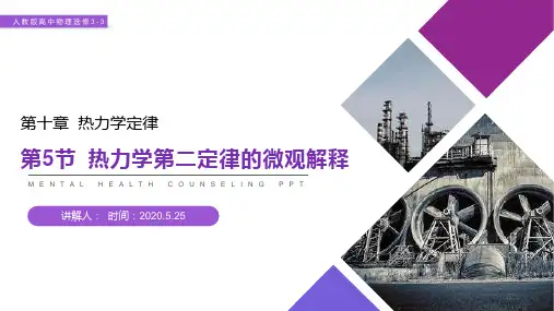 《热力学第二定律的微观解释》人教版高三物理选修3-3PPT课件