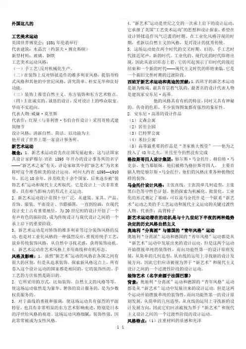 世界现代设计史——外国