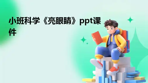 小班科学《亮眼睛》ppt课件