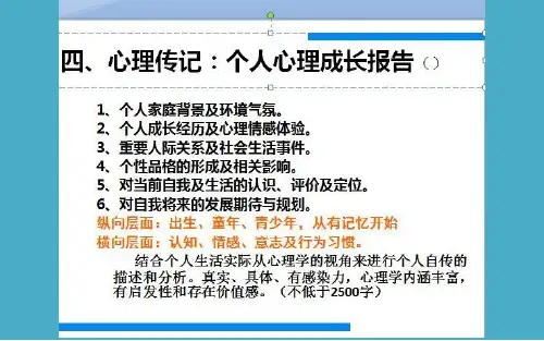恋爱与性心理(创意ppt)