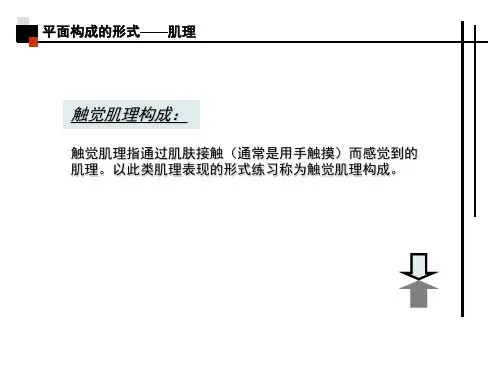 09平面构成肌理2