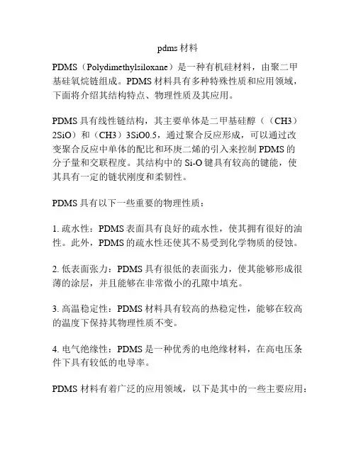 pdms材料