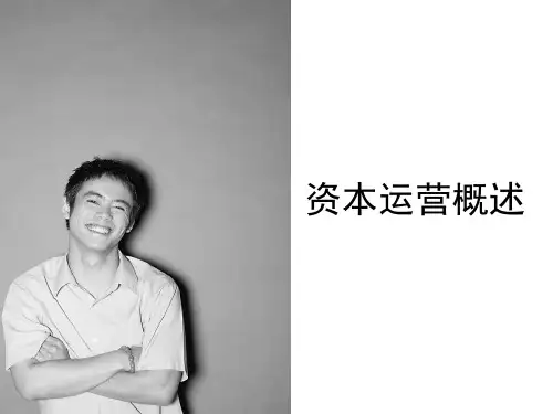 第一章资本运营概述精品PPT课件