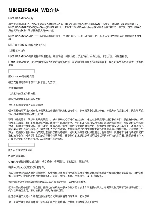 MIKEURBAN_WD介绍
