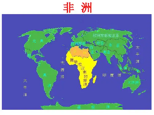 高考第一轮复习：非洲和埃及