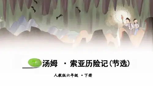 部编人教版六年级语文下册第7课《汤姆.索亚历险记》ppt课件