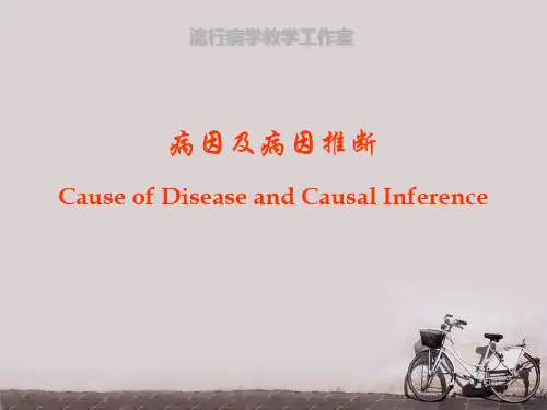 流行病学--病因及病因推断  ppt课件