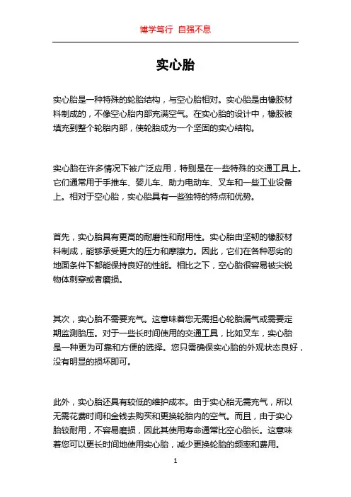 实心胎_精品文档