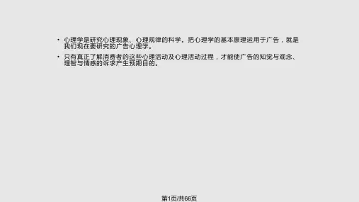 四章广告心理PPT课件