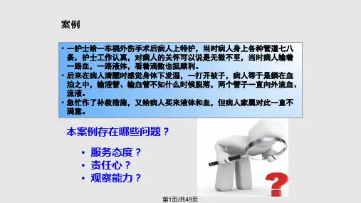 如何提高护理观察能力PPT课件