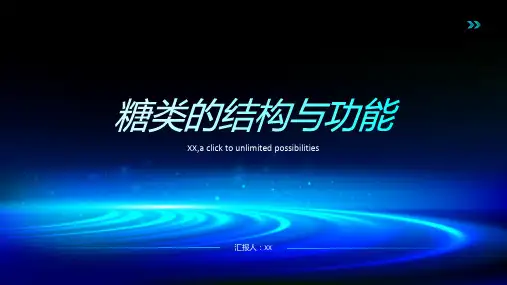 糖类的结构与功能