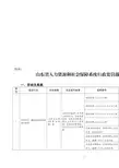 山东省人力资源和社会保障系统行政处罚裁量基准