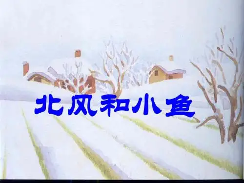 北风和小鱼课件完整版
