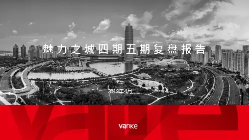 万科魅力之城复盘报告2019