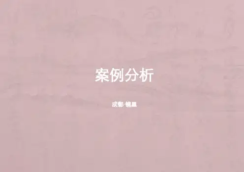 成都锦里案例分析