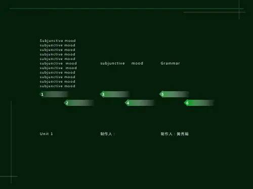 高二英语虚拟语气公开课课件