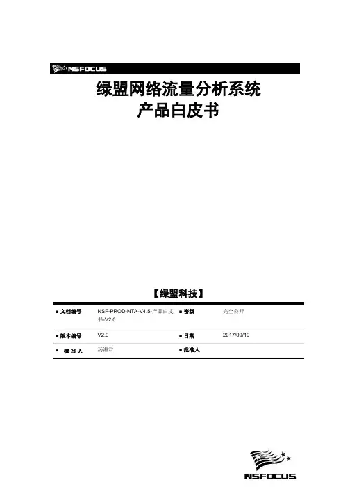 绿盟网络流量分析系统
